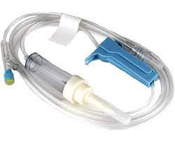 Non-Vented, Roller Clamp, Injection Y-Site, Rotating Male Luer Lock,10 Drop Drip Rate, 50/CS 83inches