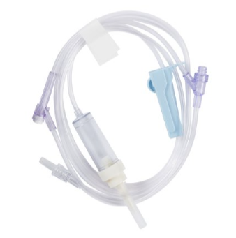 IV Administration Set - Needless Connector - 10 Drip Rate (CS/50)