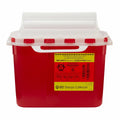 5.4 Quart BD next generation/exam room Red Sharps Collector, ea