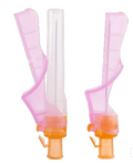 Hypodermic Needle Eclipse Hinged Safety Needle 27GX5/8",100/BX, with a 1mL detachable needle