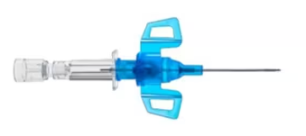 Introcan Safety®3 Closed IV Catheter 22 Ga. x 1 in., PUR, Winged,50/BX,4BXCS