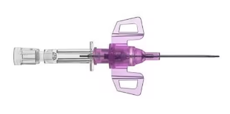 Introcan Safety 3 Closed IV Catheter 20 Ga. x 1 in., PUR, Winged,50/BX,4BXCS