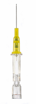 Introcan Safety IV Catheter 24 Ga. x 0.75 in., FEP, Straight  50/bx, 4bx/cs