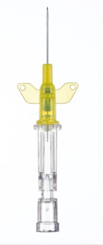 Introcan Safety IV Catheter 22 Ga. x 1 in., FEP, Winged 50/bx, 4bx/cs