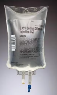 BAXTER - 0.45 Sodium Chloride 500mL
