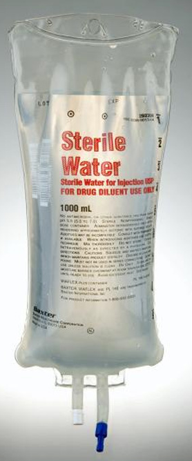 BAXTER - 1000mL Sterile Water (CS/14)