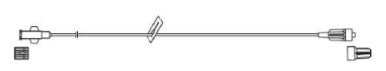 36" Microbore Extension Set, 50/cs