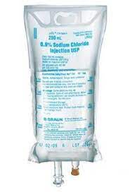 Sodium Chloride Injection USP,250ML, 24/cs