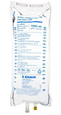 0.45% Sodium Chloride Injection USP, 1000 mL,12/CS