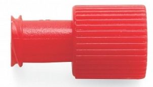 RED END CAP M / F, 200/BX, 36BX/CS