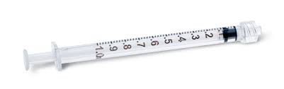 1cc Syringe - Sterile - Luer Lock - BX of 100