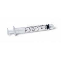 Sterile Luer-Lock Syringe, 3 mL,100/BX