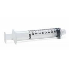 Syringe, Luer Lock, 10mL, 100/bx