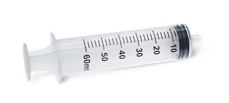 Luer Lock 60cc Syringes, 30/BX