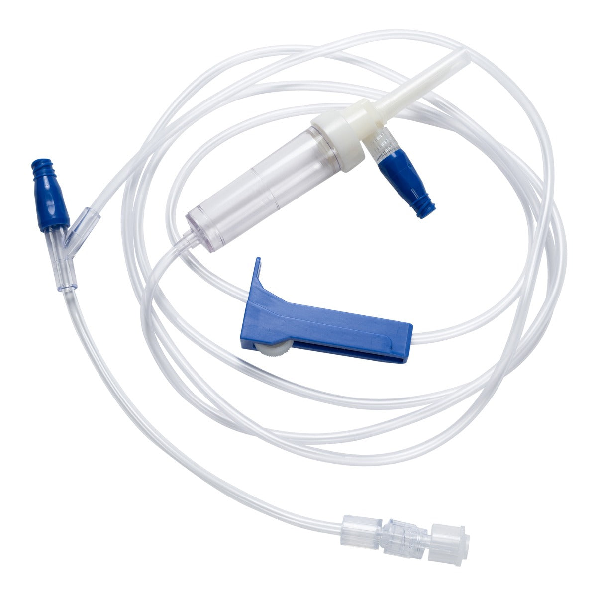 Primary IV Administration Set TrueCare™ Gravity 2 Ports 10 Drops / mL Drip Rate 83 Inch Tubing Solution Without Flow Regulator CS/50